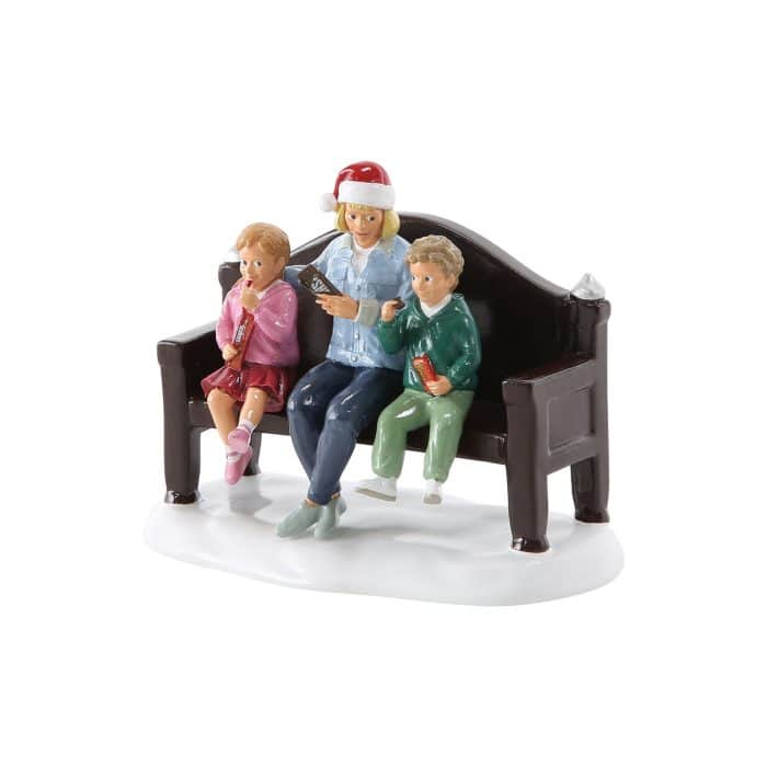 Sharing Makes Life Sweeter Snow Village D56 Quarter View