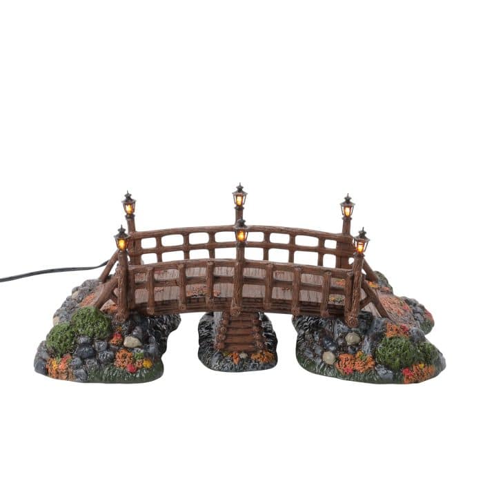 Sleepy Hollow Bridge Halloween Village D56 Front