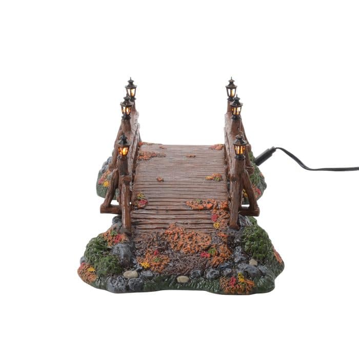 Sleepy Hollow Bridge Halloween Village D56 Side Two