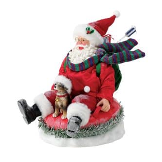 Snow Much Fun Possible Dreams Santa Figurine