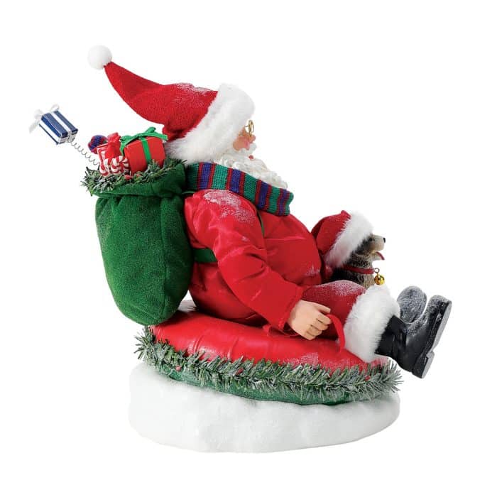Snow Much Fun Possible Dreams Santa Figurine Side