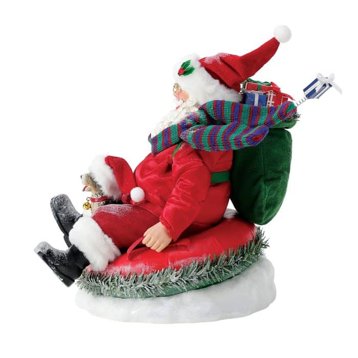 Snow Much Fun Possible Dreams Santa Figurine Side Two
