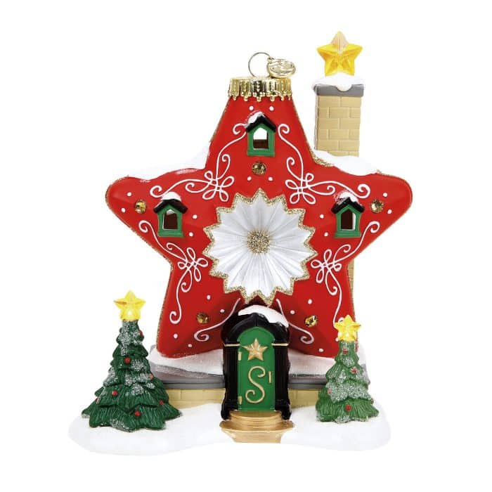 Sparkle Star House North Pole Village D56