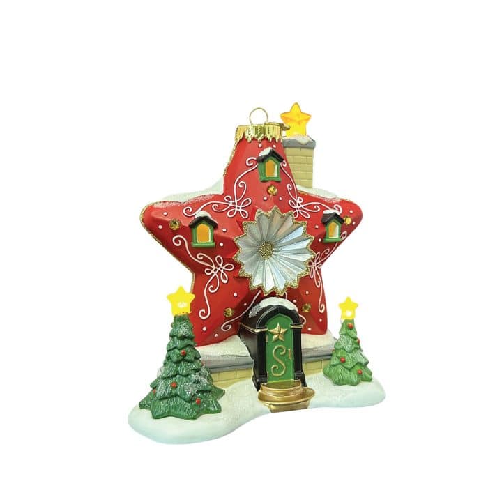 Sparkle Star House North Pole Village D56 View One
