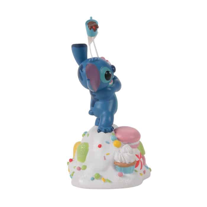 Stitch Orders It All Disney Village D56 Side