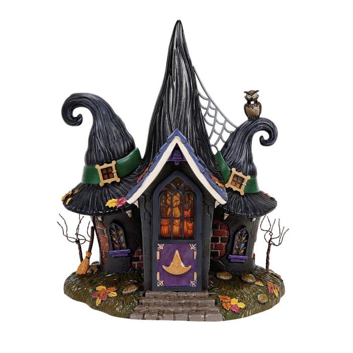 Temple of the Enlightened Hag 50th Halloween Village D56