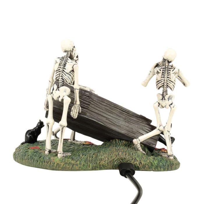 the Clumsy Cortege 50th Halloween Village D56 Back