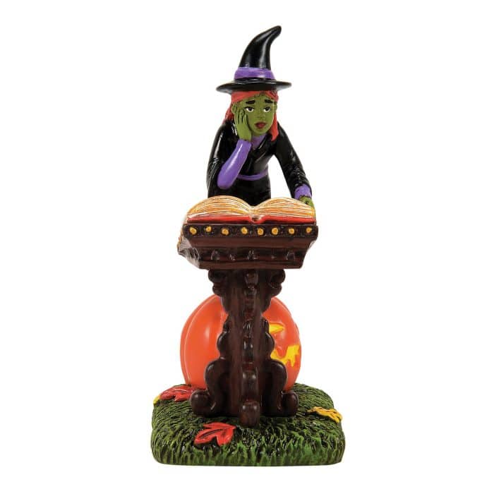 the Cursed Curses in Cursive Halloween Village D56 Side Two