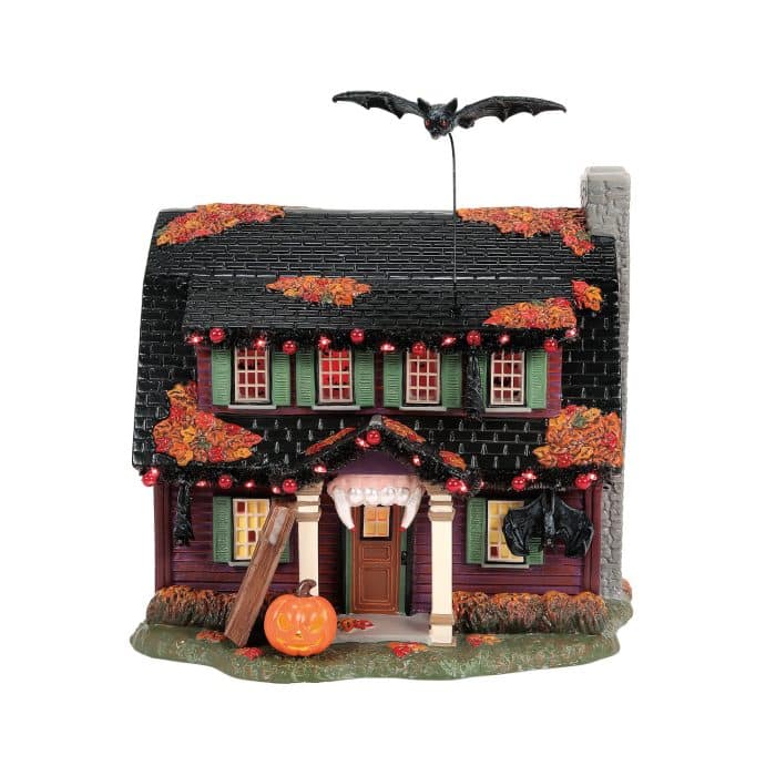 the Vampire House Halloween Village D56