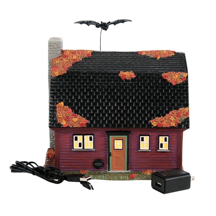 the Vampire House Halloween Village D56 Back Cords