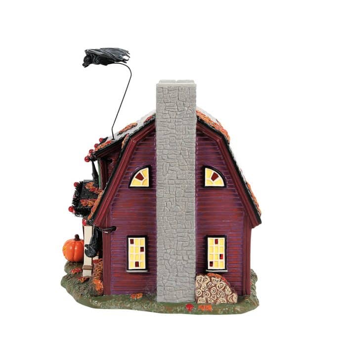 the Vampire House Halloween Village D56 Side Two