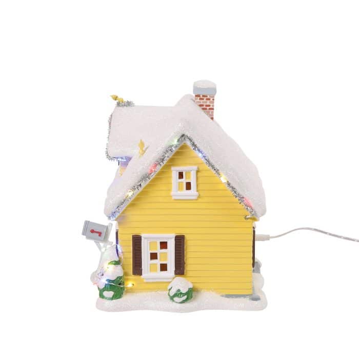 the Van Pelt Residence Peanuts Village Dept 56 Side