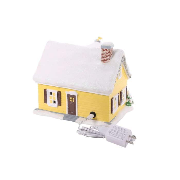 the Van Pelt Residence Peanuts Village Dept 56 Side Cord