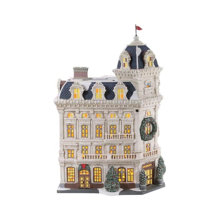the Wescot Christmas in the City D56 Quarter View