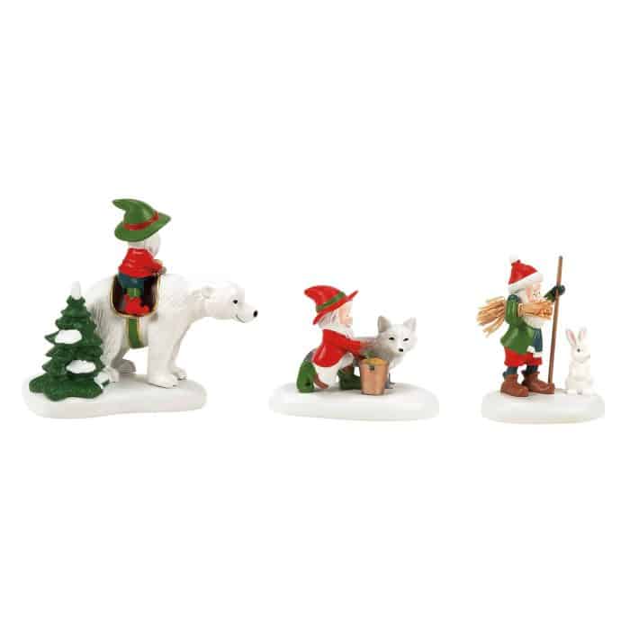 Three Wee Kings 50th North Pole Village D56 Back