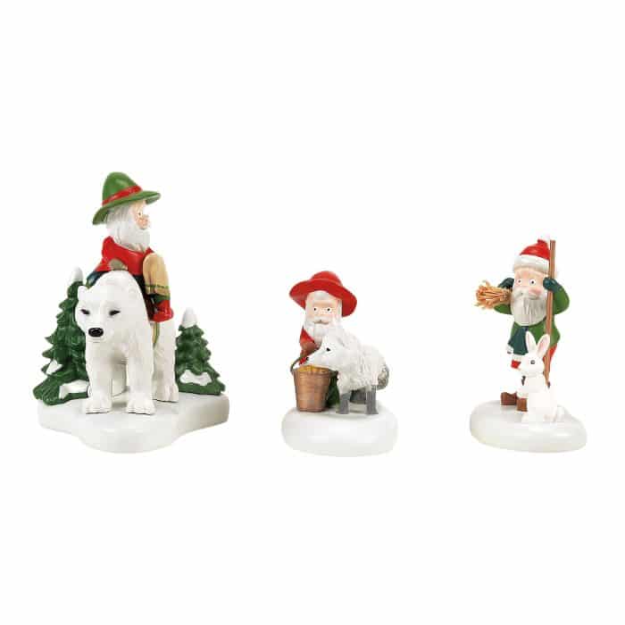 Three Wee Kings 50th North Pole Village D56 Front
