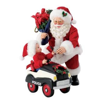 Vintage On Duty Possible Dreams Santa Figurine