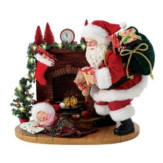 Visions Of Sugar Plums Possible Dreams Santa Figurine