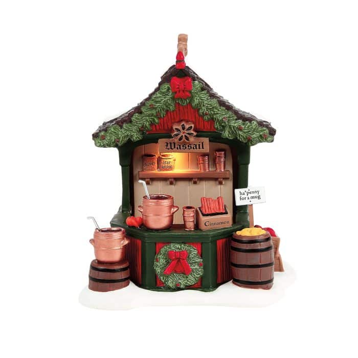 Wassail Booth Dickens Village D56 Front