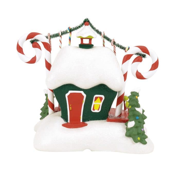 Who ville Candy Cane Twisters Grinch Village D56 Back