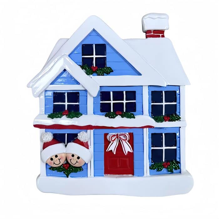 Window Charm Family Ornaments Personalize Two