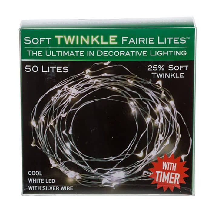 50 Led Cool White Soft Twinkle Bo Box