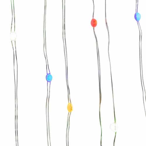 50 Led Lights Multicolor Battery Operated Strands
