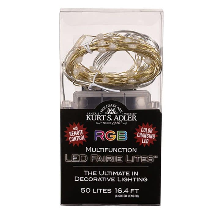 50 Led Lights Multifunction Fairy Lights Battery Box