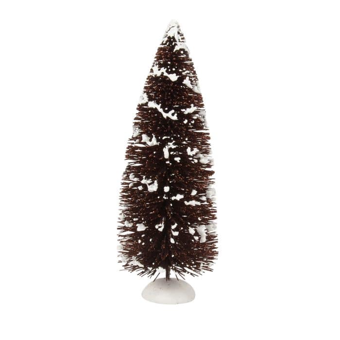 Mocha Mint Landscape Trees Village D56 Black Tree