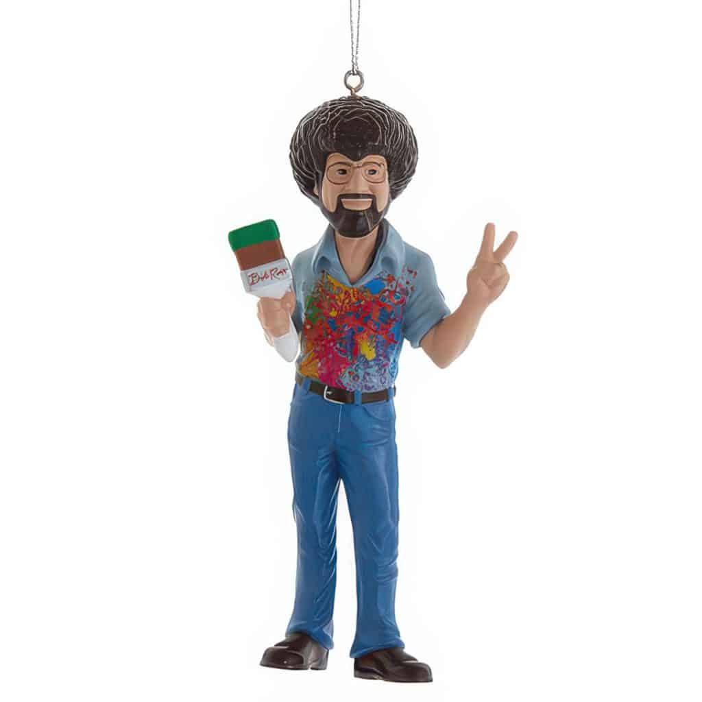Bob Ross® Paint Splatter Shirt Ornament