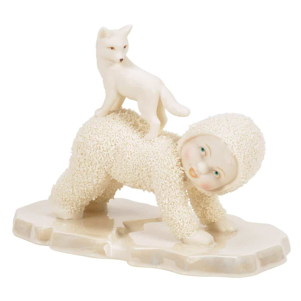 Bridge over Frosty Water Snowbabies Figurine