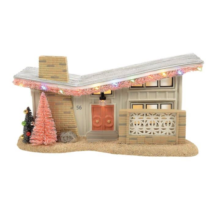 Butterfly in the Desert Snow Village D56 Front