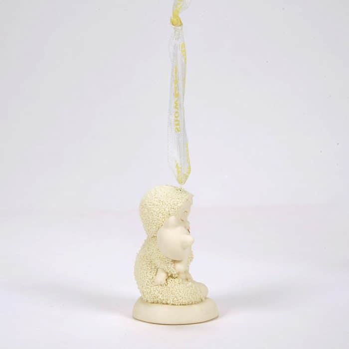 Cat Cuddles Snowbabies Ornament Side Two
