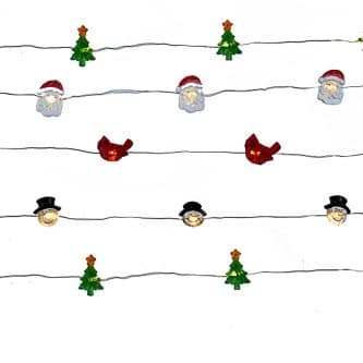 Christmas Icon Fairy Light Set Four Styles