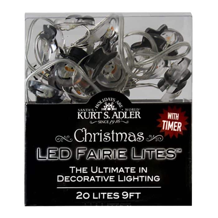 Christmas Icon Fairy Light Set Four Styles Snowman
