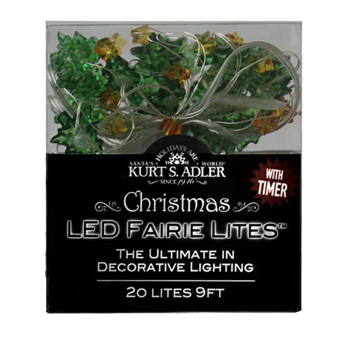 Christmas Icon Fairy Light Set Four Styles Tree