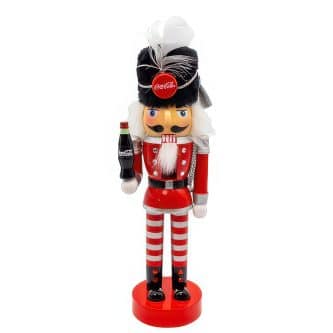 Coca-Cola® Nutcracker Striped Pants Soldier