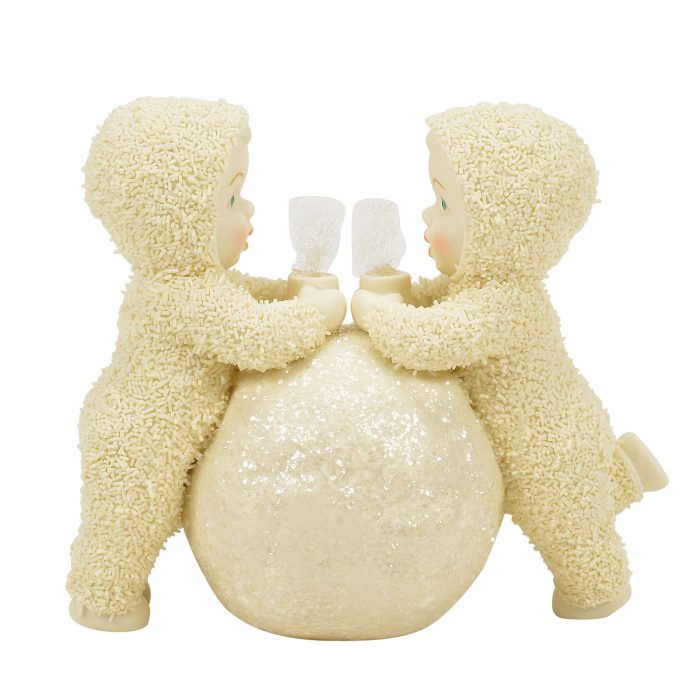 Cocoa Klatch Snowbabies Figurine Back