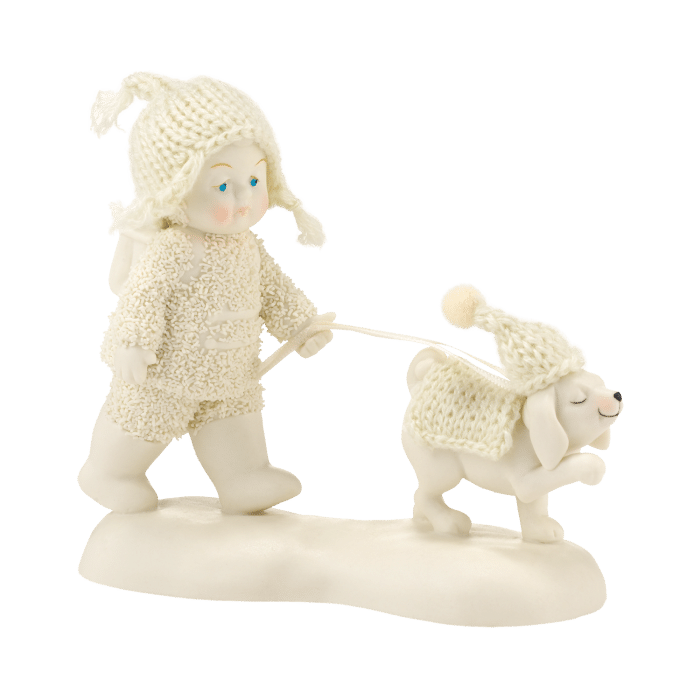 Dog Days of Winter Snowbabies Figurine