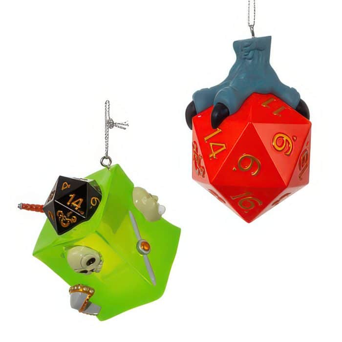 Dungeons  Dragons Dice  Gelatinous Ornament Set Five