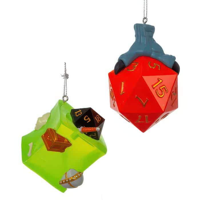 Dungeons  Dragons Dice  Gelatinous Ornament Set Three