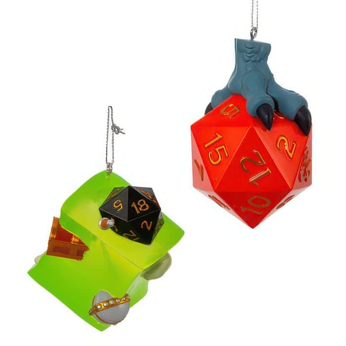 Dungeons  Dragons Dice  Gelatinous Ornament Set Two