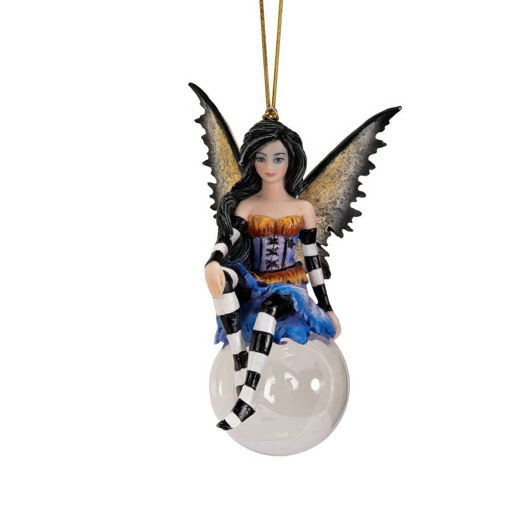 Evangeline Bubble Riding Fairy Ornament