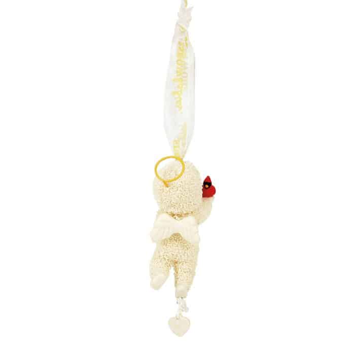 from God Snowbabies Ornament Back