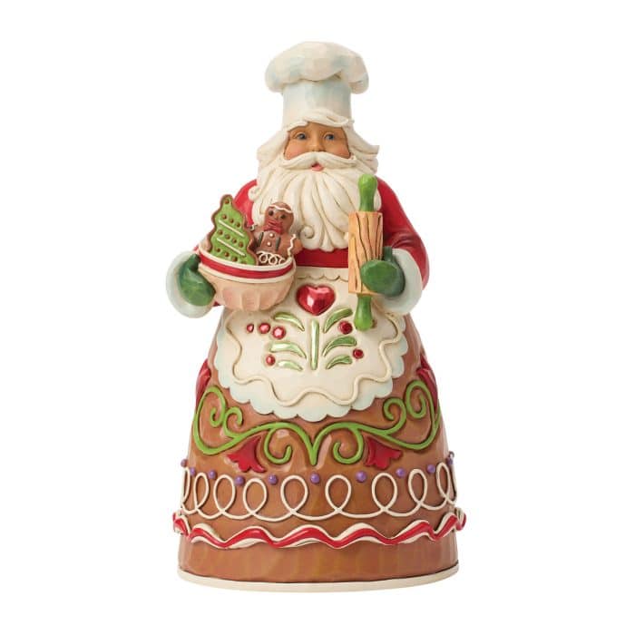 Gingerbread Pastry Chef Santa by Jim Shore