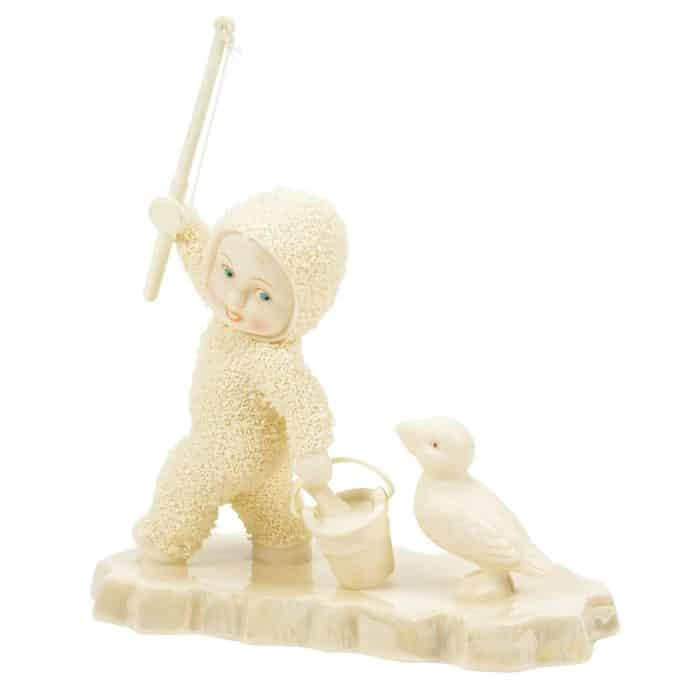 Gone Fishin Snowbabies Figurine