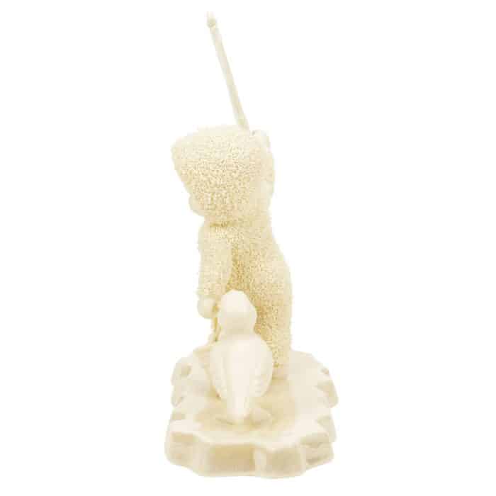 Gone Fishin Snowbabies Figurine Side