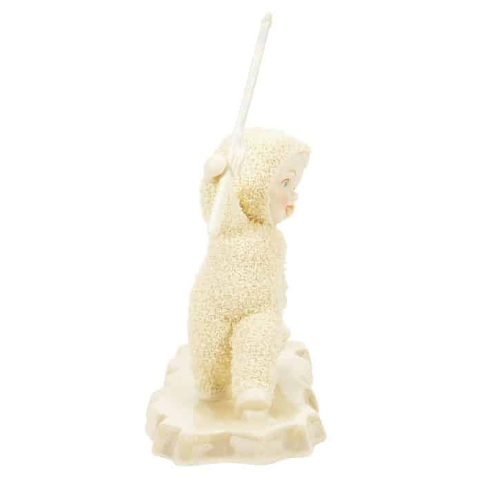 Gone Fishin Snowbabies Figurine Side Two