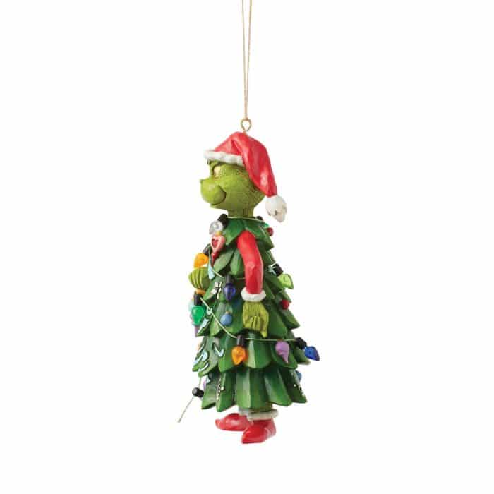 Grinch in Tree Disguise by Jim Shore Side