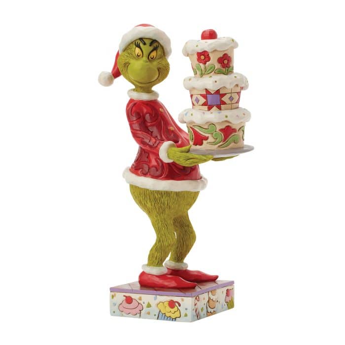 Grinch with Grinchy Cake Tree by Jim Shore